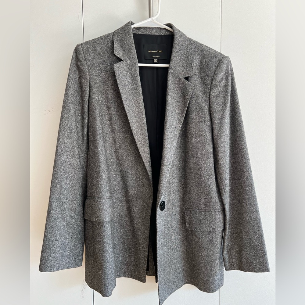 Massimo Dutti Wool blend blazer
